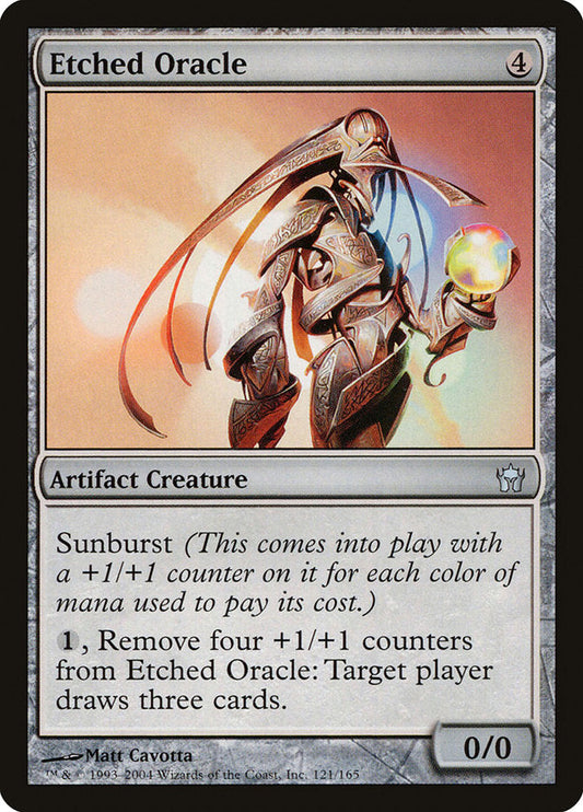 Etched Oracle [Fifth Dawn] [Foil]