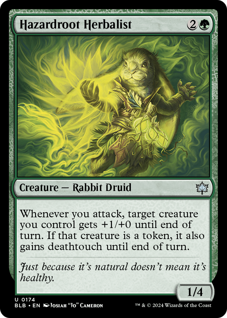 Hazardroot Herbalist [Bloomburrow] [Foil]
