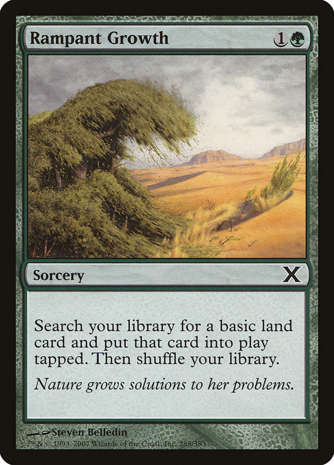 Rampant Growth [Tenth Edition] [Foil]