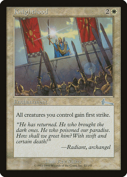 Knighthood [Urza's Legacy] [Foil]