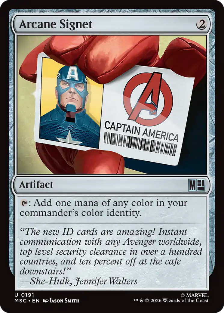 Arcane Signet (0191) [Marvel Super Heroes Commander]