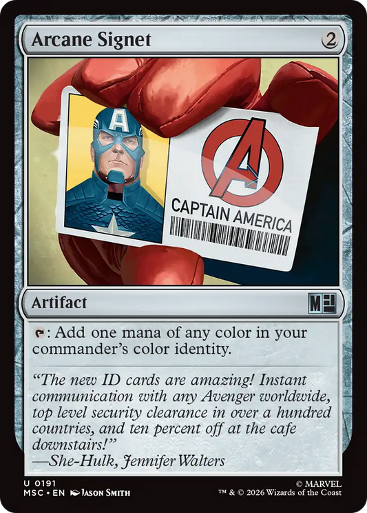 Arcane Signet (0191) [Marvel Super Heroes Commander]