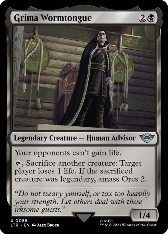 Grima Wormtongue [The Lord of the Rings: Tales of Middle-Earth] [Foil]