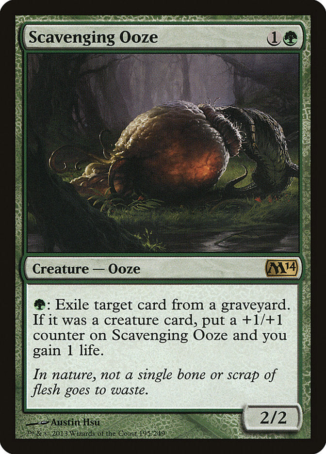 Scavenging Ooze [Core Set 2014] [Foil]