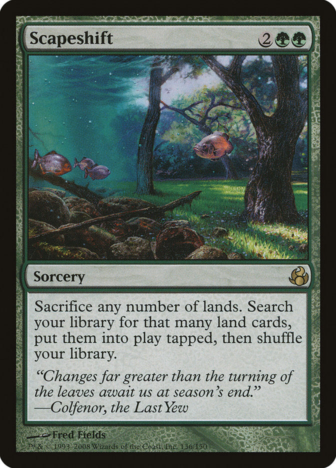 Scapeshift [Morningtide] [Foil]