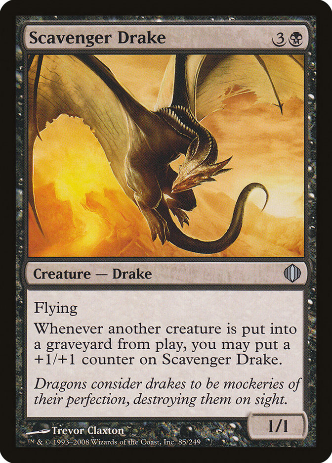 Scavenger Drake [Shards of Alara] [Foil]