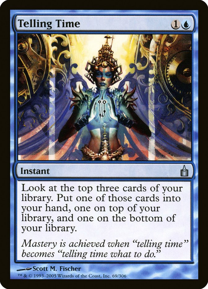 Telling Time [Ravnica: City of Guilds] [Foil]