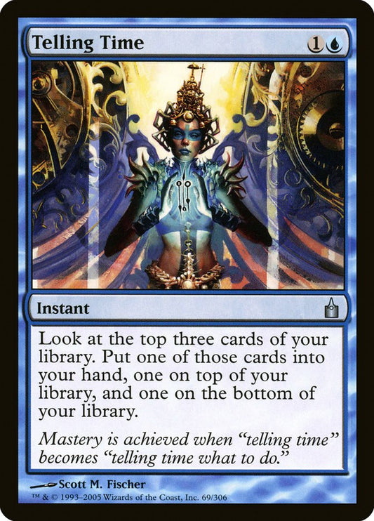 Telling Time [Ravnica: City of Guilds] [Foil]
