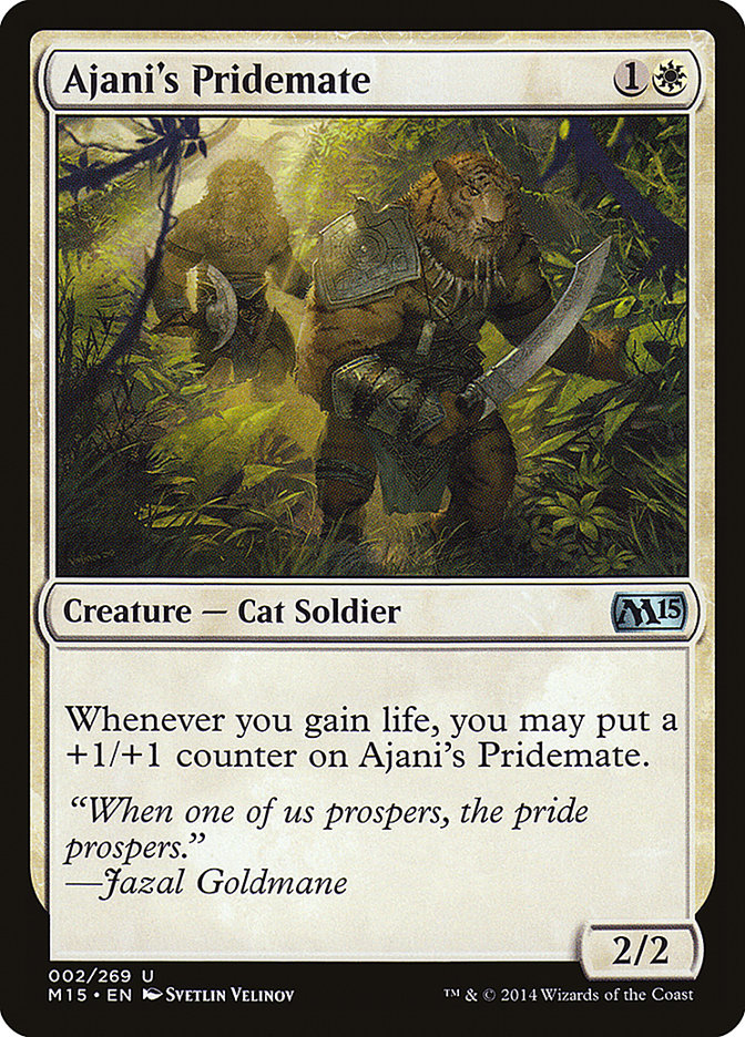 Ajani's Pridemate [Core Set 2015]