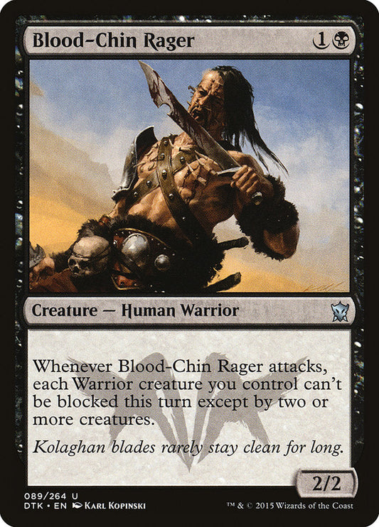 Blood-Chin Rager [Dragons of Tarkir] [Foil]