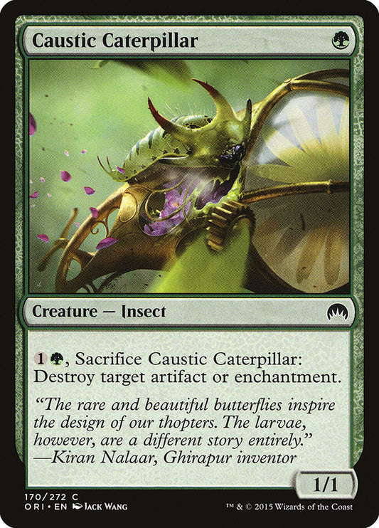 Caustic Caterpillar [Magic Origins] [Foil]