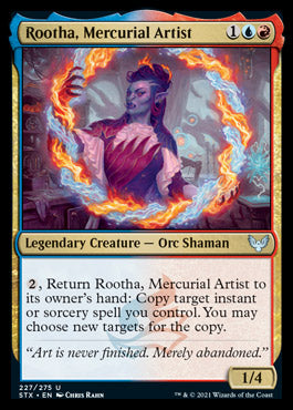 Rootha, Mercurial Artist [Strixhaven: School of Mages] [Foil]