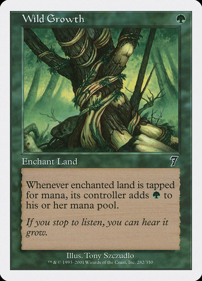 Wild Growth [Seventh Edition] [Foil]