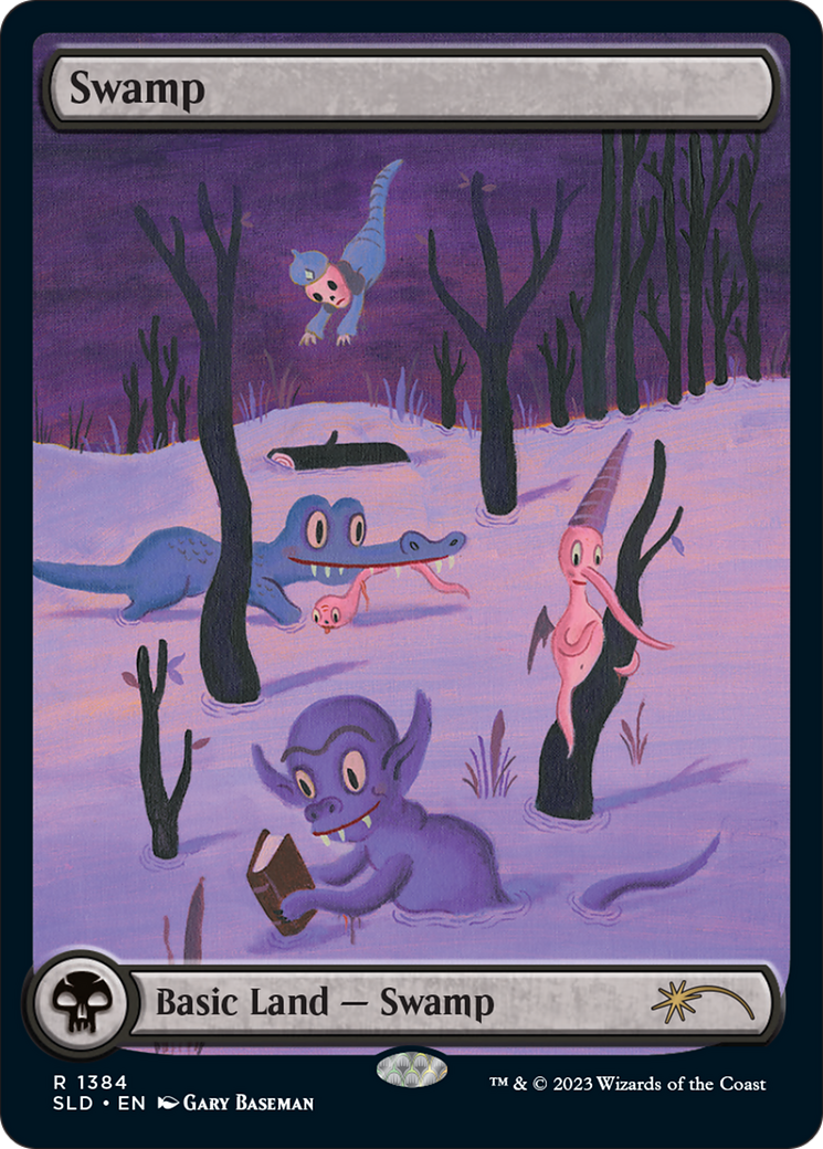 Swamp (1384) [Secret Lair Drop Series] [Foil]