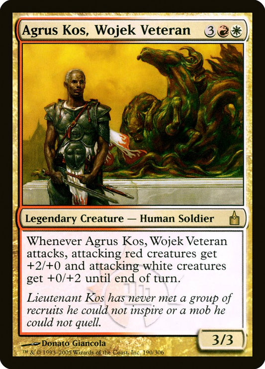 Agrus Kos, Wojek Veteran [Ravnica: City of Guilds] [Foil]