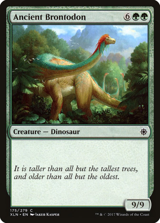 Ancient Brontodon [Ixalan] [Foil]