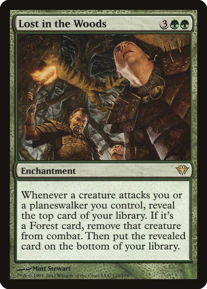 Lost in the Woods [Dark Ascension] [Foil]