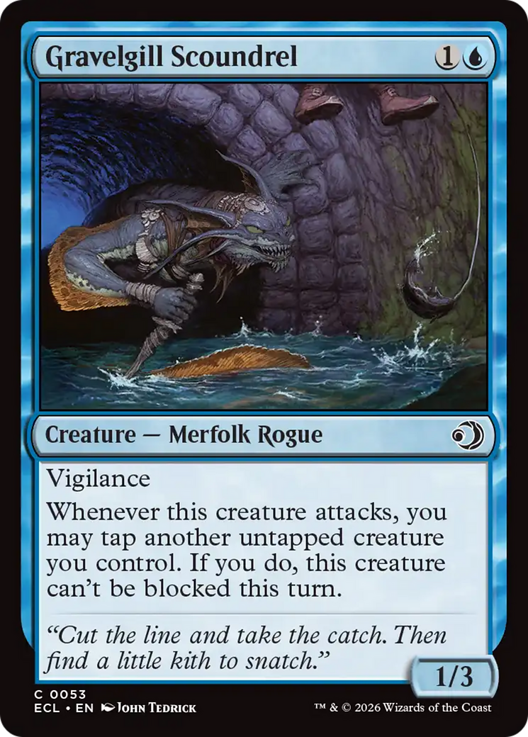 Gravelgill Scoundrel [Lorwyn Eclipsed] [Foil]
