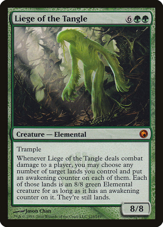 Liege of the Tangle [Scars of Mirrodin] [Foil]