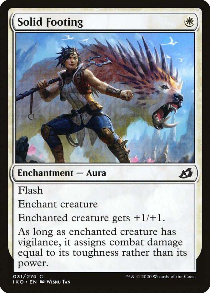 Solid Footing [Ikoria: Lair of Behemoths] [Foil]