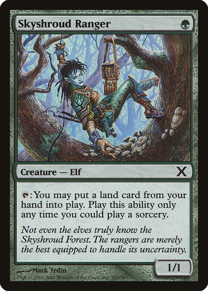Skyshroud Ranger [Tenth Edition] [Foil]