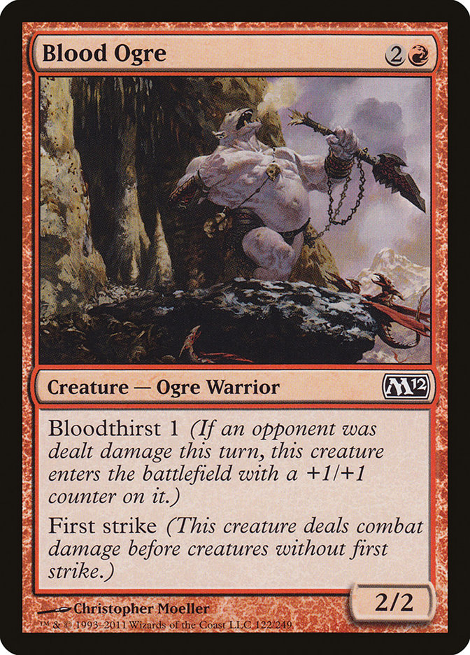 Blood Ogre [Core Set 2012] [Foil]