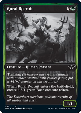 Rural Recruit [Innistrad: Double Feature] [Foil]