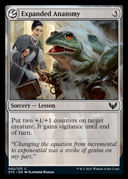 Expanded Anatomy [Strixhaven: School of Mages] [Foil]