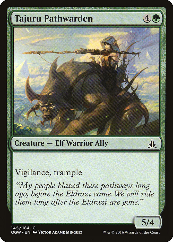 Tajuru Pathwarden [Oath of the Gatewatch] [Foil]