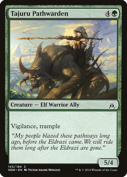 Tajuru Pathwarden [Oath of the Gatewatch] [Foil]