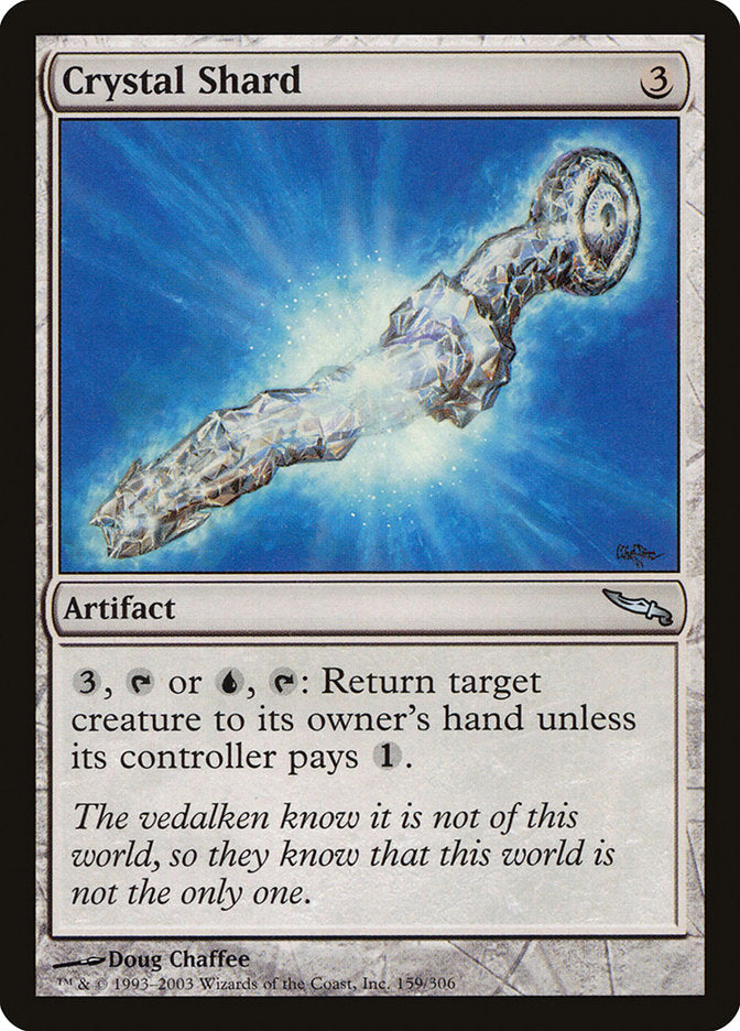 Crystal Shard [Mirrodin] [Foil]