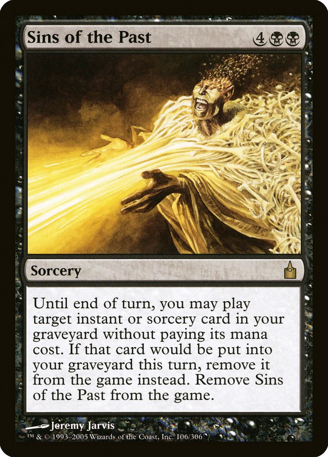 Sins of the Past [Ravnica: City of Guilds] [Foil]