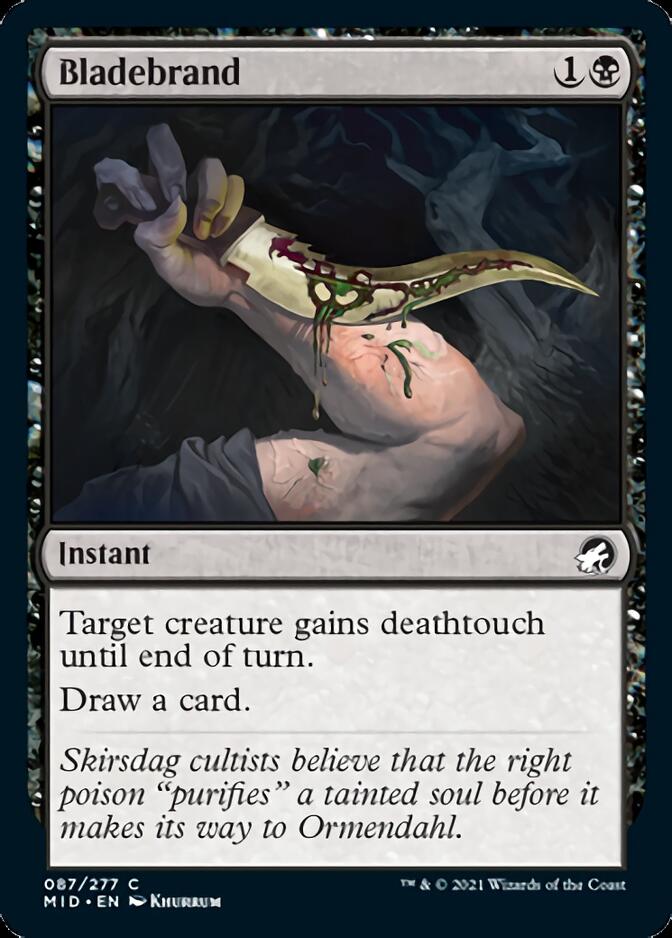 Bladebrand [Innistrad: Midnight Hunt] [Foil]
