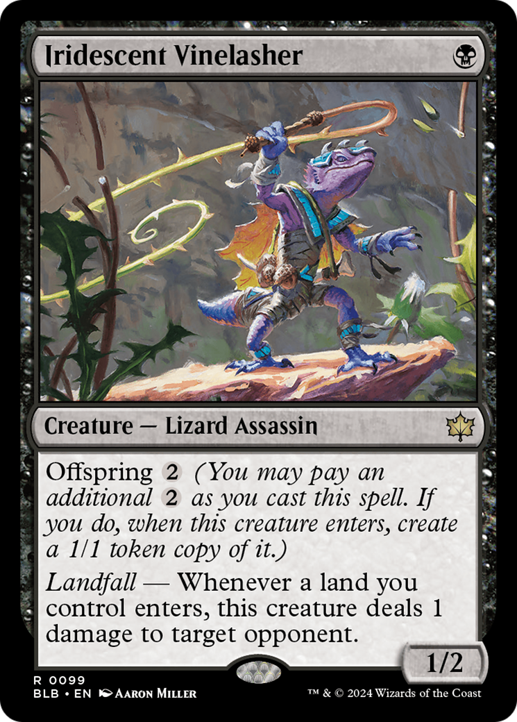 Iridescent Vinelasher [Bloomburrow] [Foil]