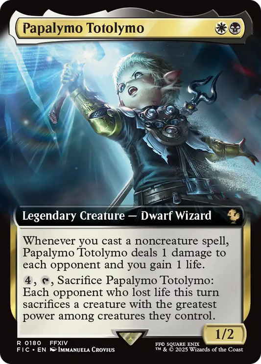 Papalymo Totolymo (Extended Art) [FINAL FANTASY Commander] [Foil]