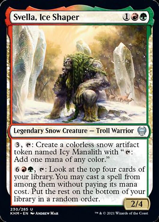 Svella, Ice Shaper [Kaldheim] [Foil]