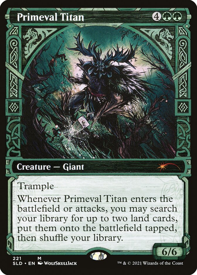 Primeval Titan (221) [Secret Lair Drop Series] [Foil]