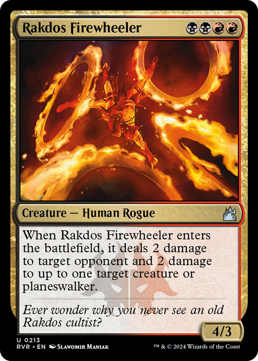 Rakdos Firewheeler [Ravnica Remastered] [Foil]