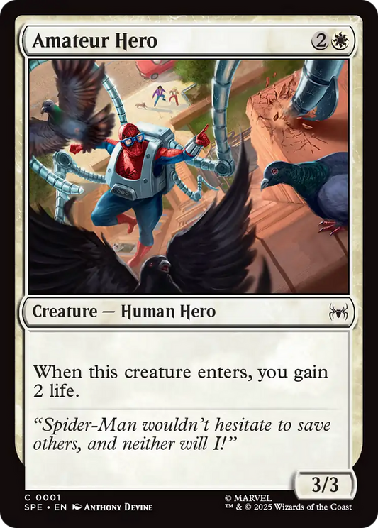 Amateur Hero [Marvel's Spider-Man: Eternal-Legal] [Foil]