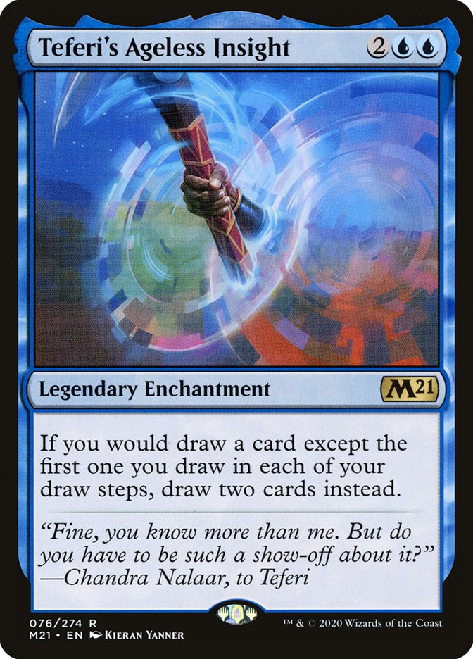 Teferi's Ageless Insight [Core Set 2021] [Foil]