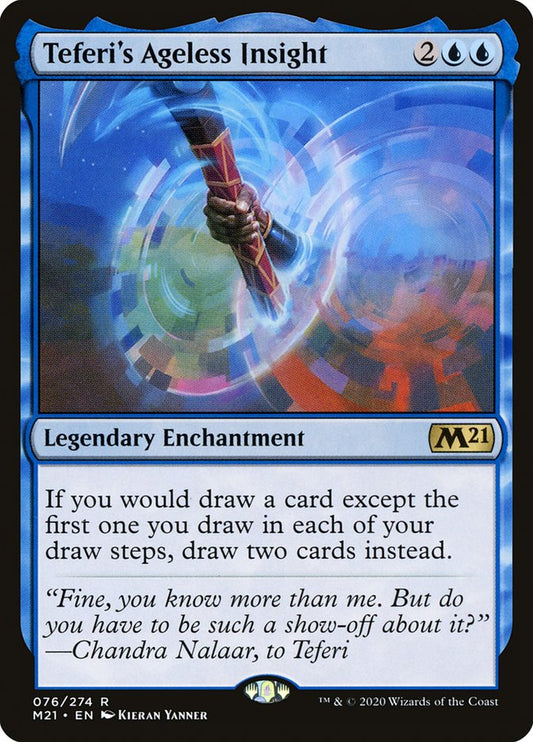 Teferi's Ageless Insight [Core Set 2021] [Foil]
