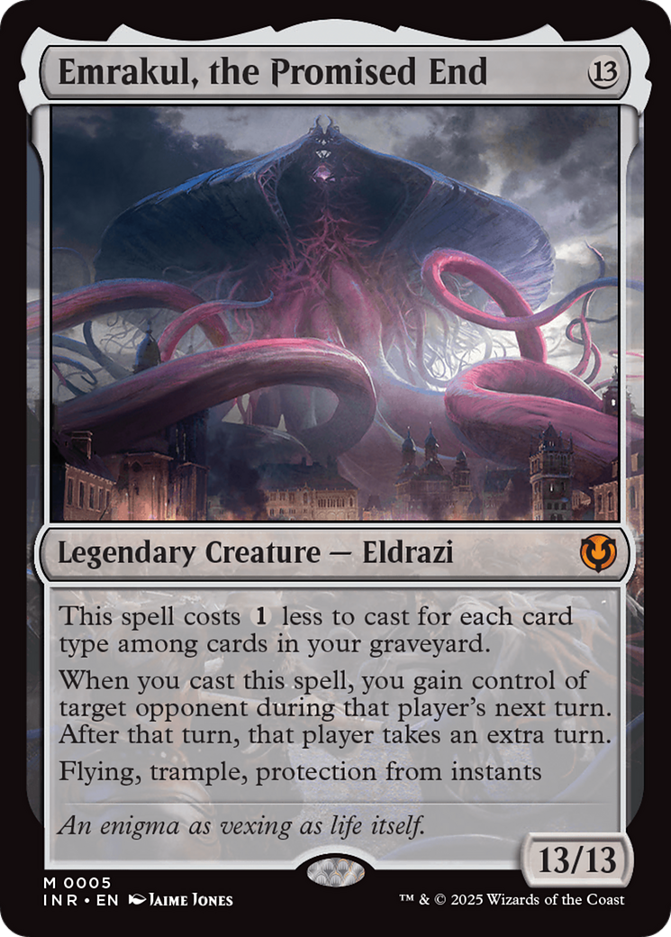 Emrakul, the Promised End [Innistrad Remastered] [Foil]