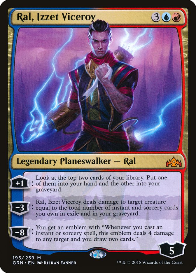 Ral, Izzet Viceroy [Guilds of Ravnica] [Foil]