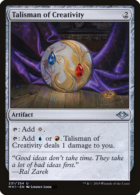 Talisman of Creativity [Modern Horizons] [Foil]