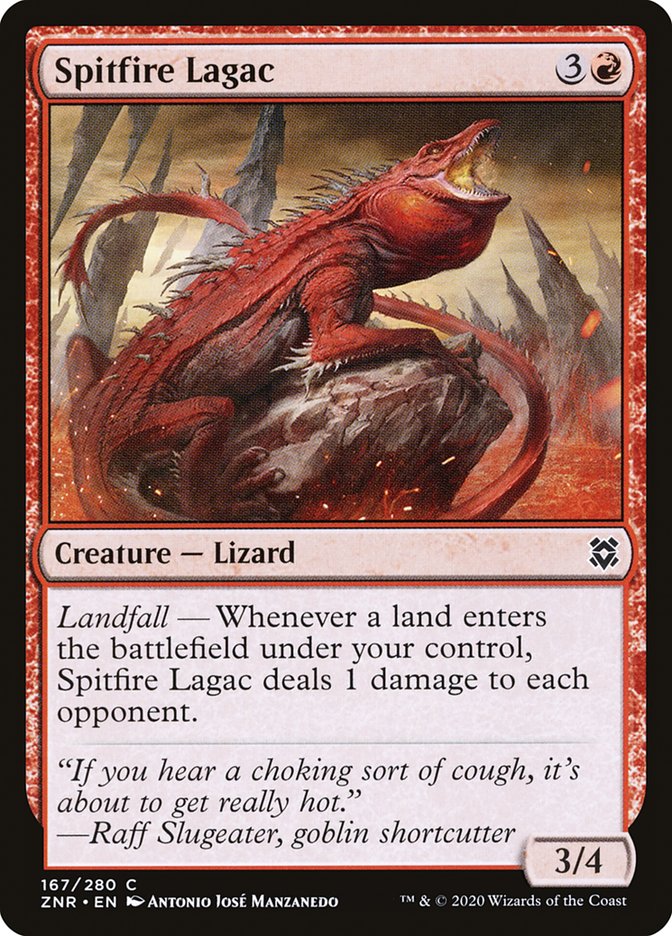 Spitfire Lagac [Zendikar Rising] [Foil]
