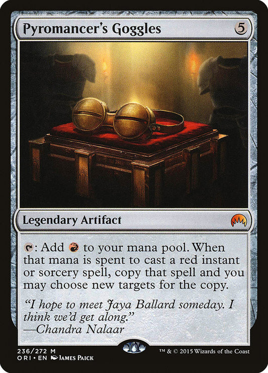 Pyromancer's Goggles [Magic Origins] [Foil]