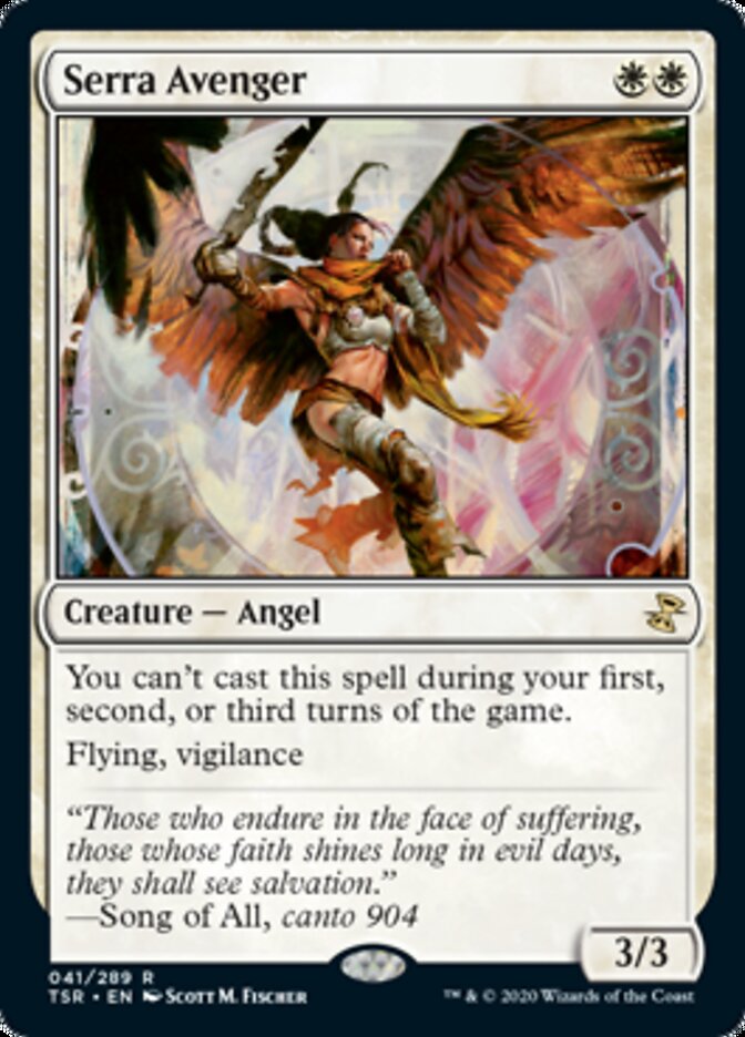 Serra Avenger [Time Spiral Remastered] [Foil]