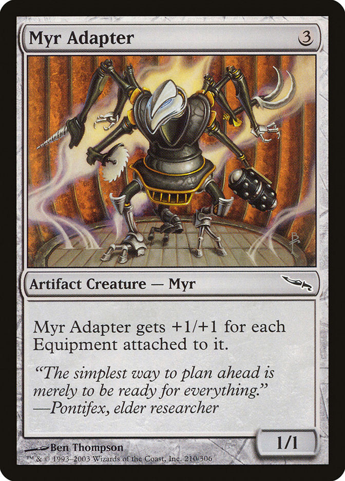 Myr Adapter [Mirrodin] [Foil]