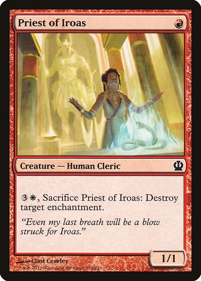 Priest of Iroas [Theros] [Foil]