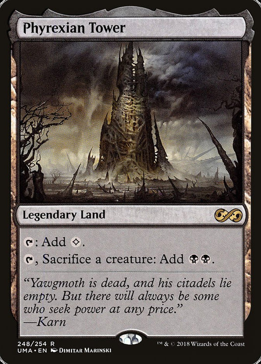 Phyrexian Tower [Ultimate Masters] [Foil]